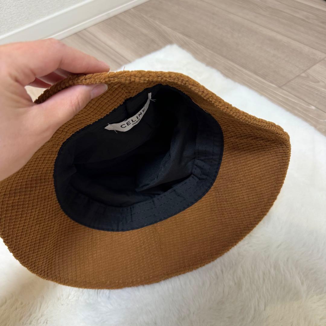 CELINE ブラウン バケットハット