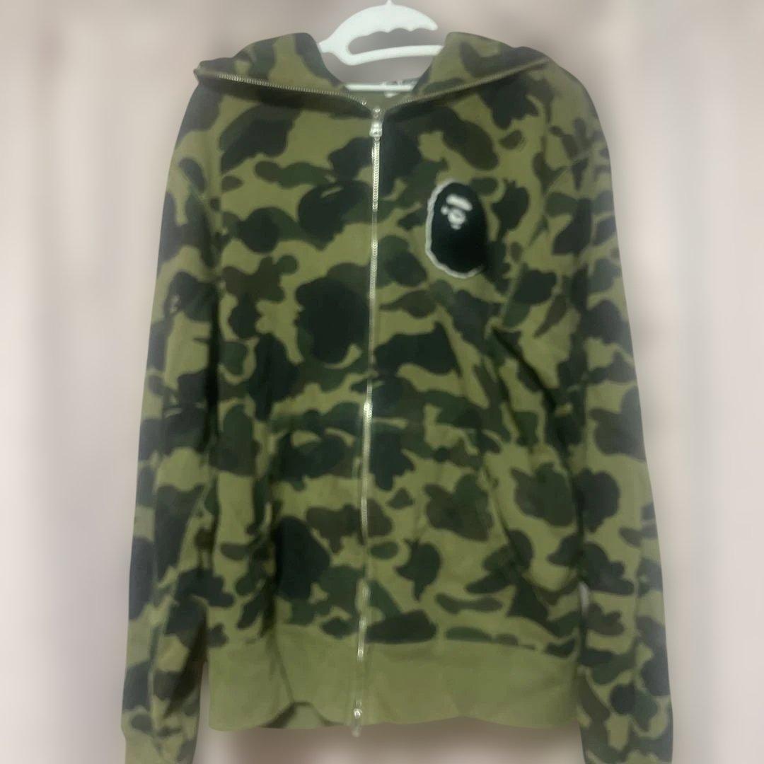 アベイシングエイプ ジップパーカー Lサイズ