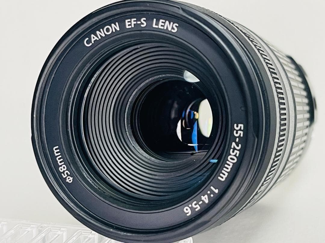 美品‼️Canon キャノン EF-S 55-250mm f4-5.6 IS