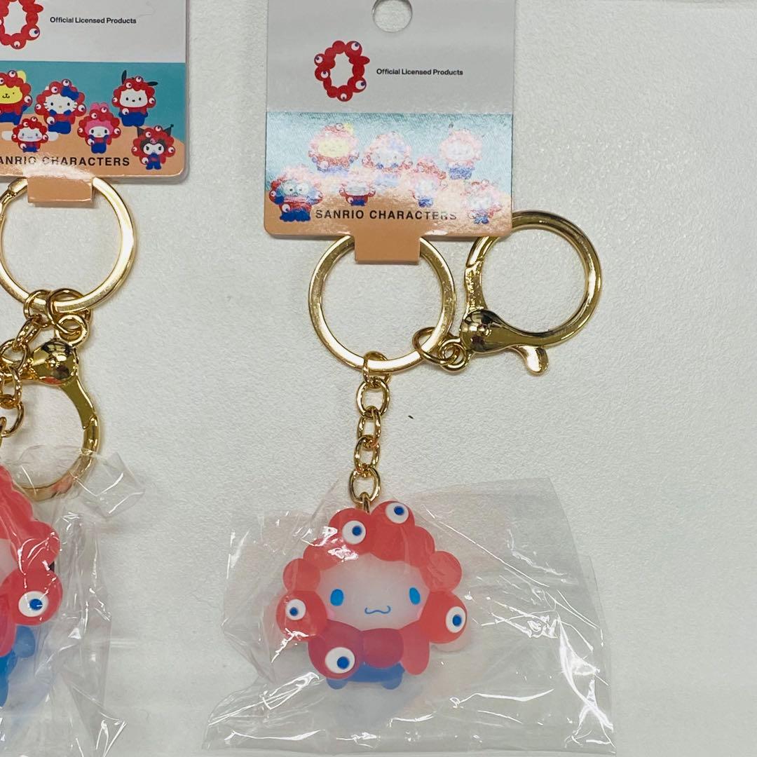 サンリオキャラクター ミャクミャク キーホルダー クリア7個セットコンプリート