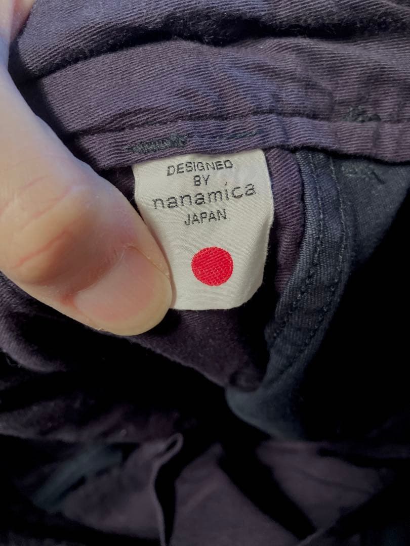 パンツ nanamica Wide Chino Pants Navy W34