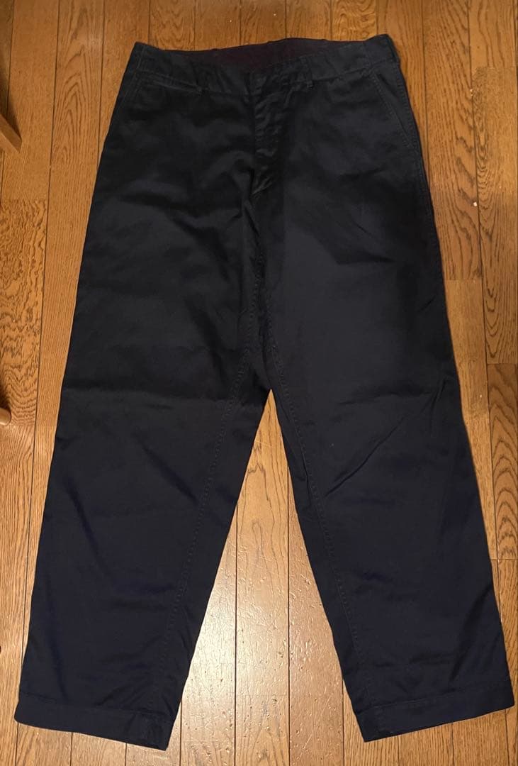 パンツ nanamica Wide Chino Pants Navy W34
