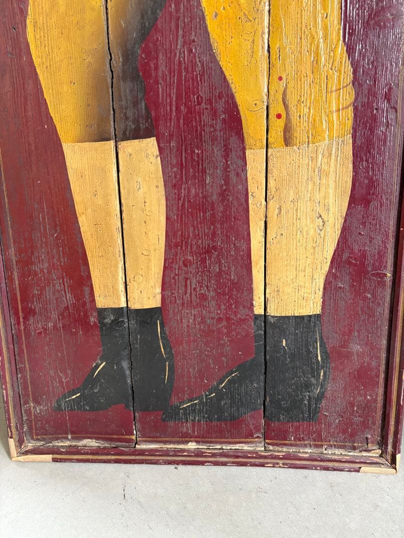 大きなイギリスのアンティーク壁掛け 2枚　高さ174cm ※サイズ間違えてました