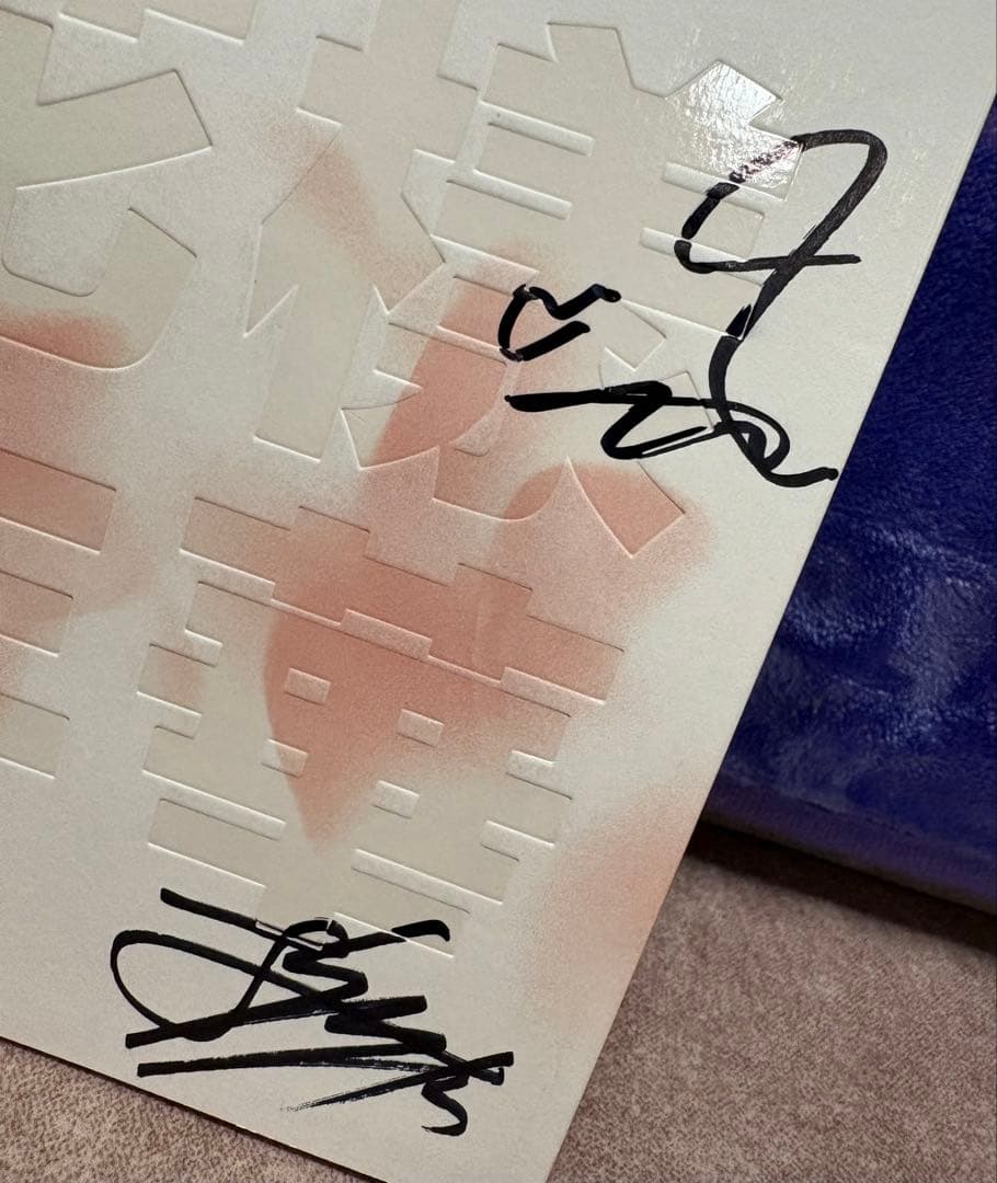 BTS 直筆サイン入り　アルバム　花様年華PT.1 ピンクver.