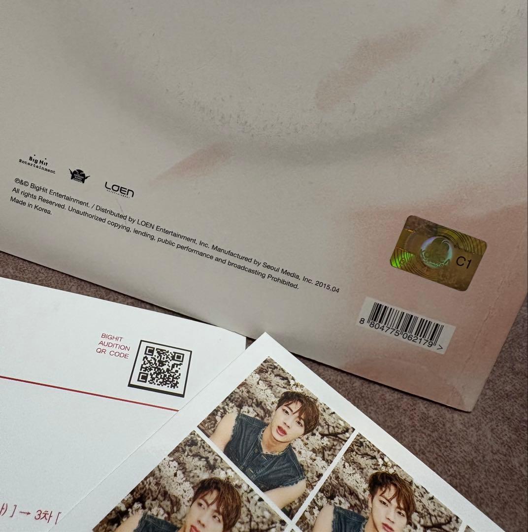 BTS 直筆サイン入り　アルバム　花様年華PT.1 ピンクver.