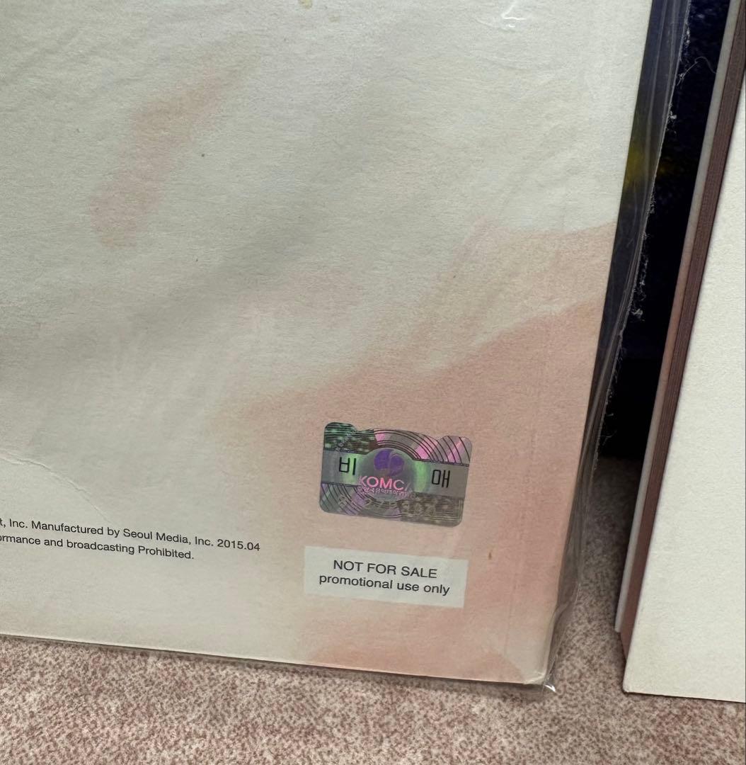 BTS 直筆サイン入り　アルバム　花様年華PT.1 ピンクver.