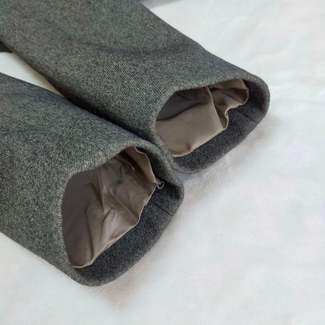 Paul Smith　異素材ドッキング　ダブルブレストロングチェスターコート