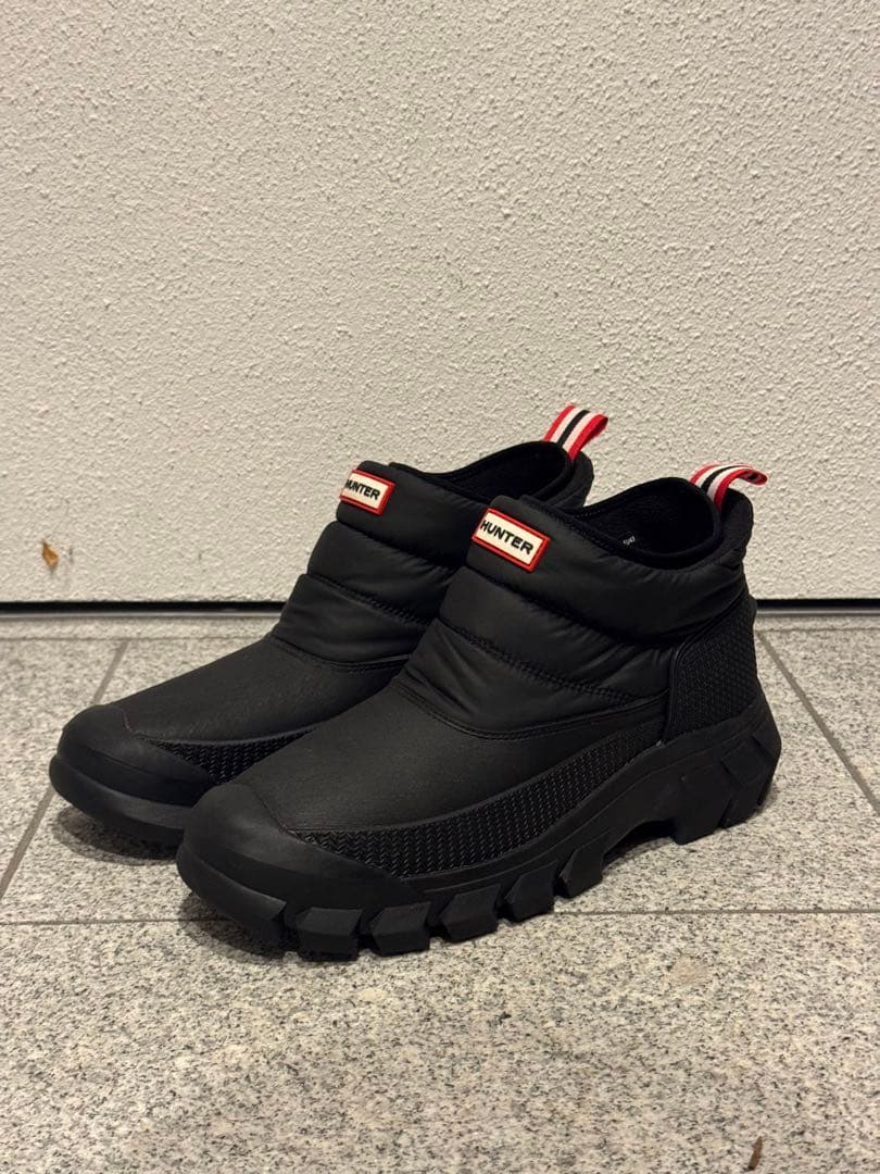 Hunter メンズ冬靴 ストリート8