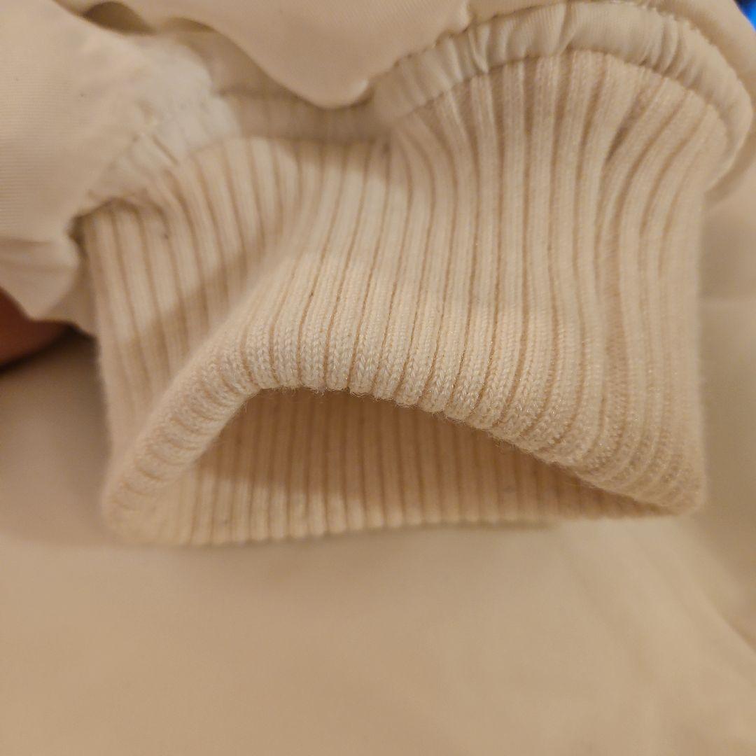 MAISON SPECIAL ホワイト MA-1ジャケット　アーム取り外し可能