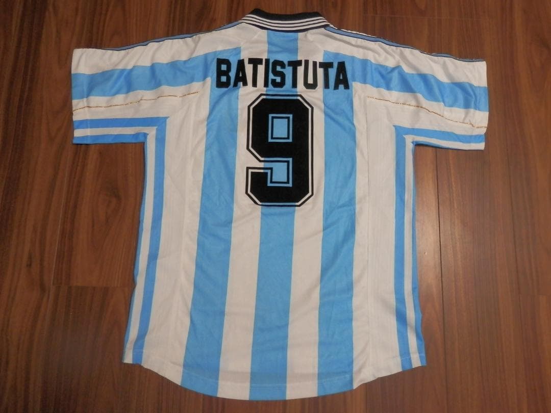 【NEW】【バティストゥータ】【フランスW杯着用】アルゼンチン代表(1998)