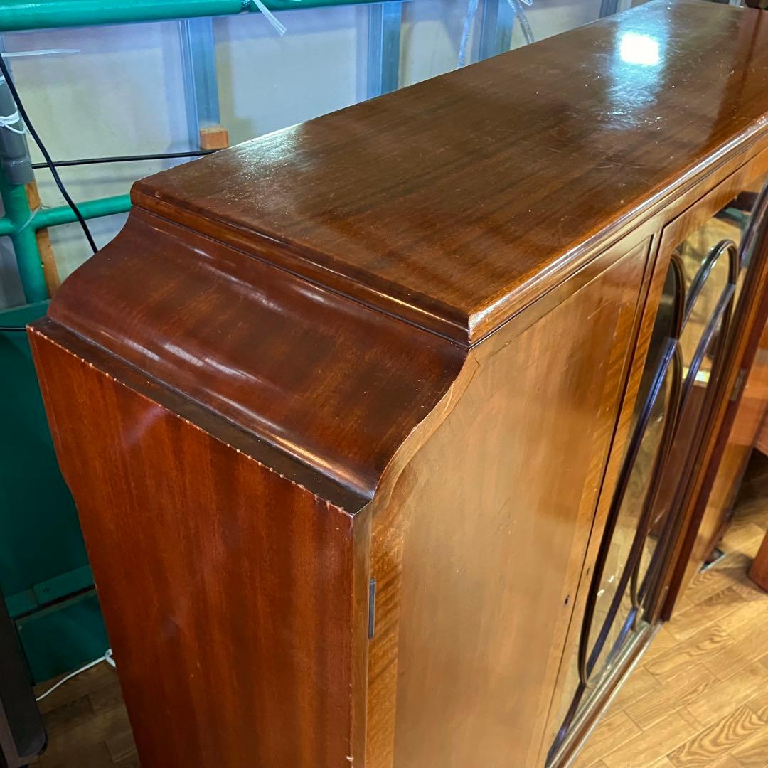 イギリスアンティーク キャビネット サイドボード 鍵付き