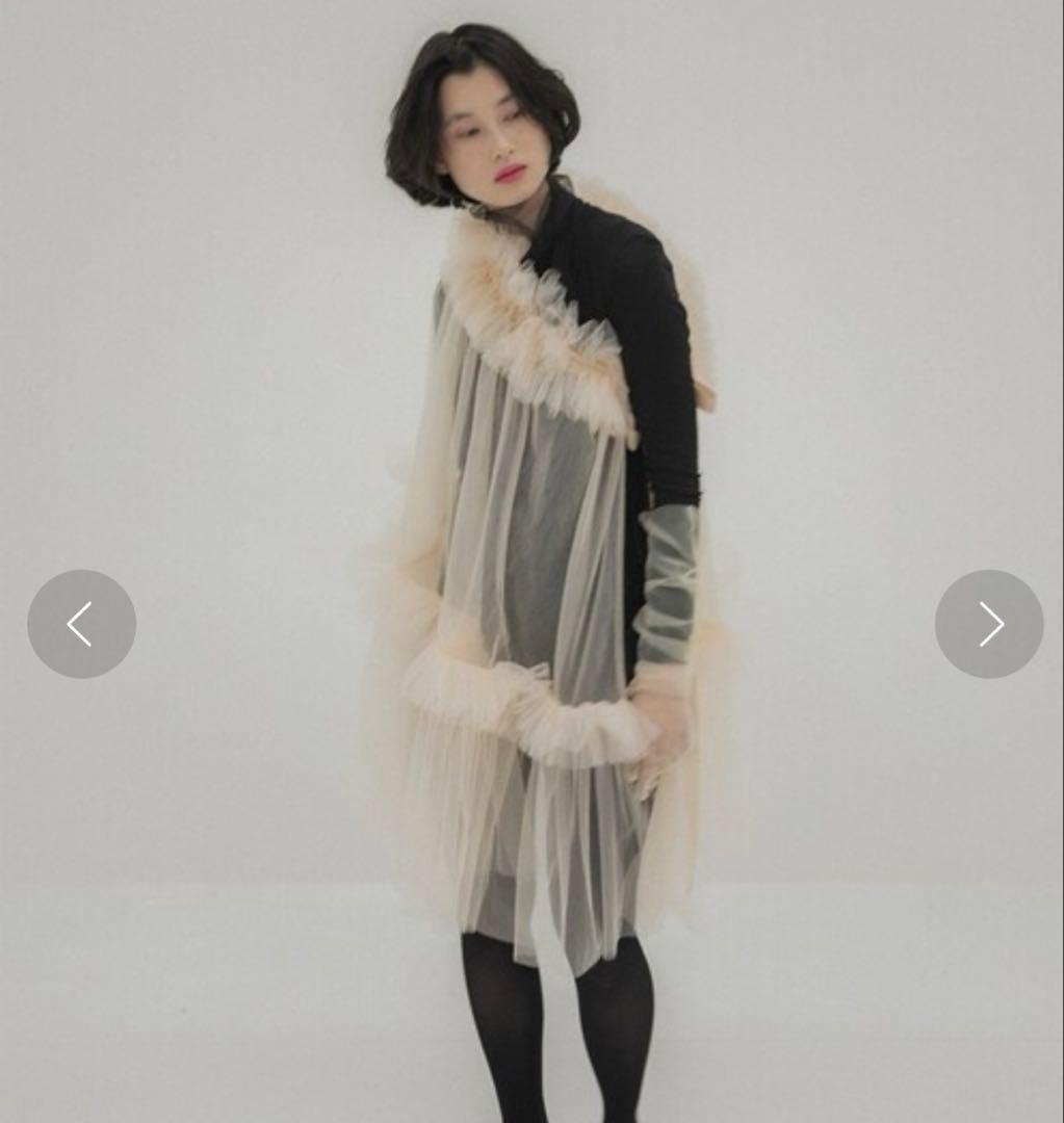 VIVIANO 3WAYレイヤードチュールスカート