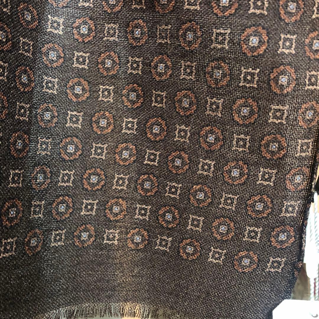 リクエスト値下未使用タグ付】イタリ製『gotairiku』大判ウールストール