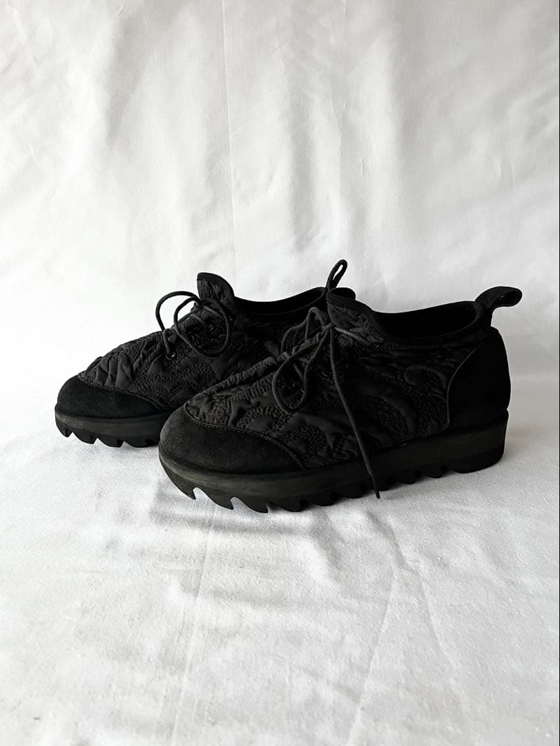 Hender Schemeエンダースキーマquilting lace スニーカー