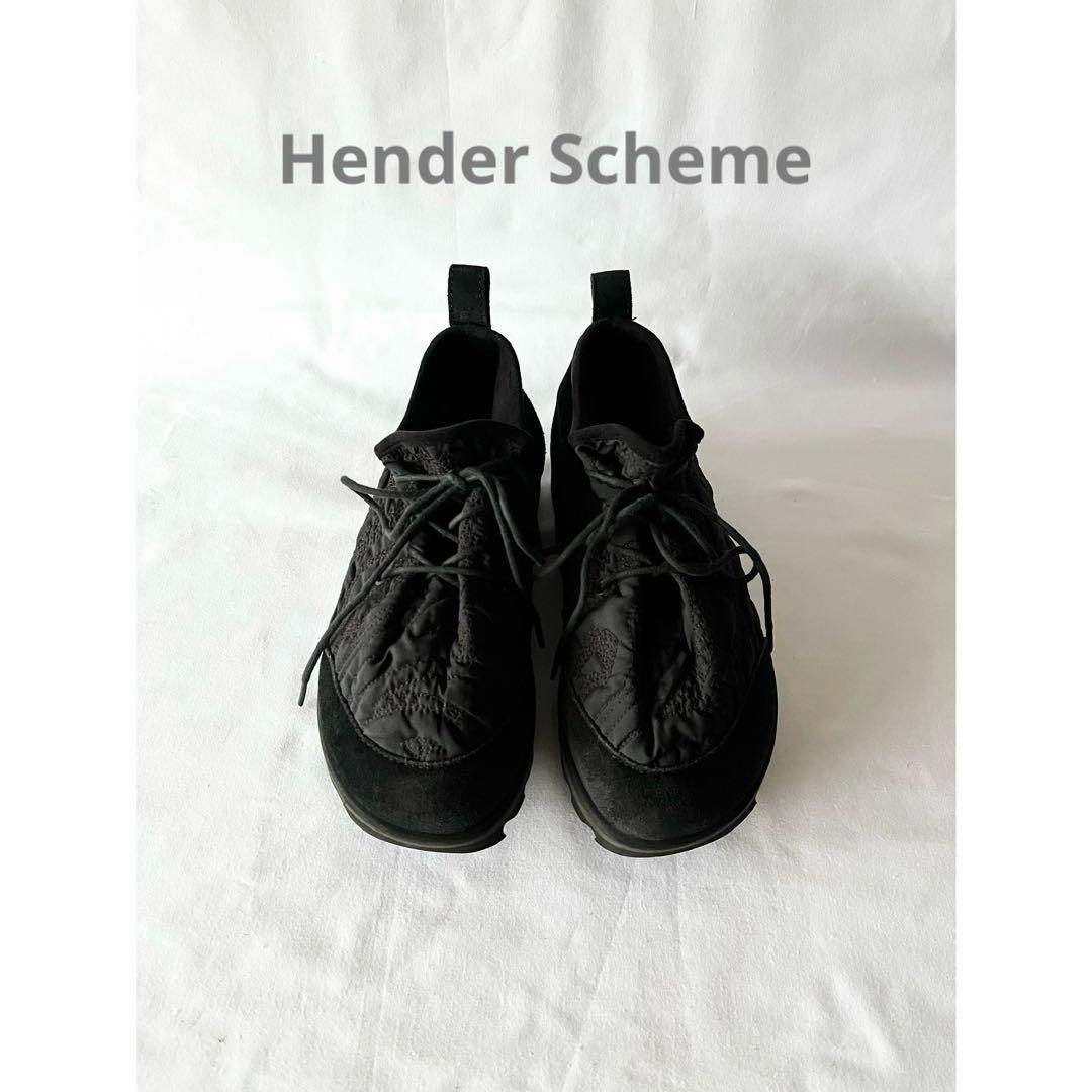 Hender Schemeエンダースキーマquilting lace スニーカー