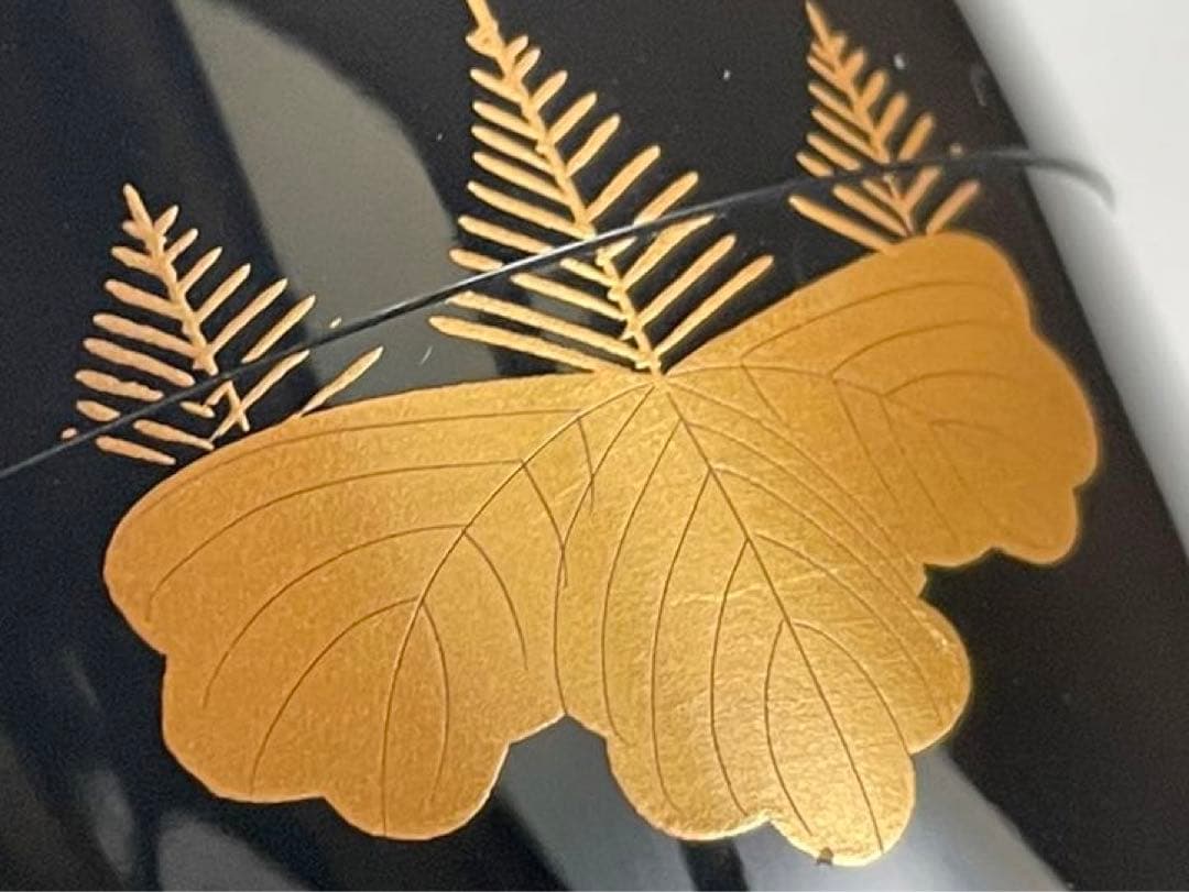 漆工　蒔絵師　中村宗尹　高台寺　中棗　棗　菊桐蒔絵　茶道具