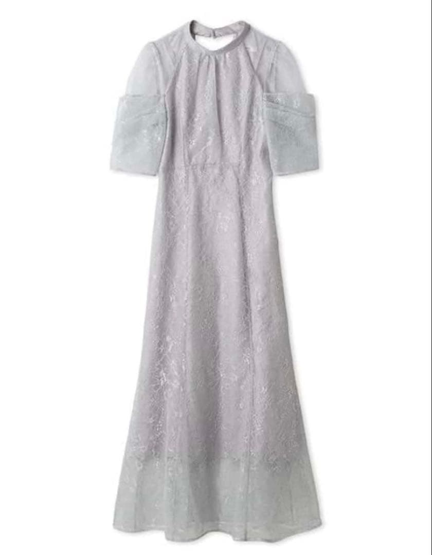 snidel スパンコールレースドレス♡