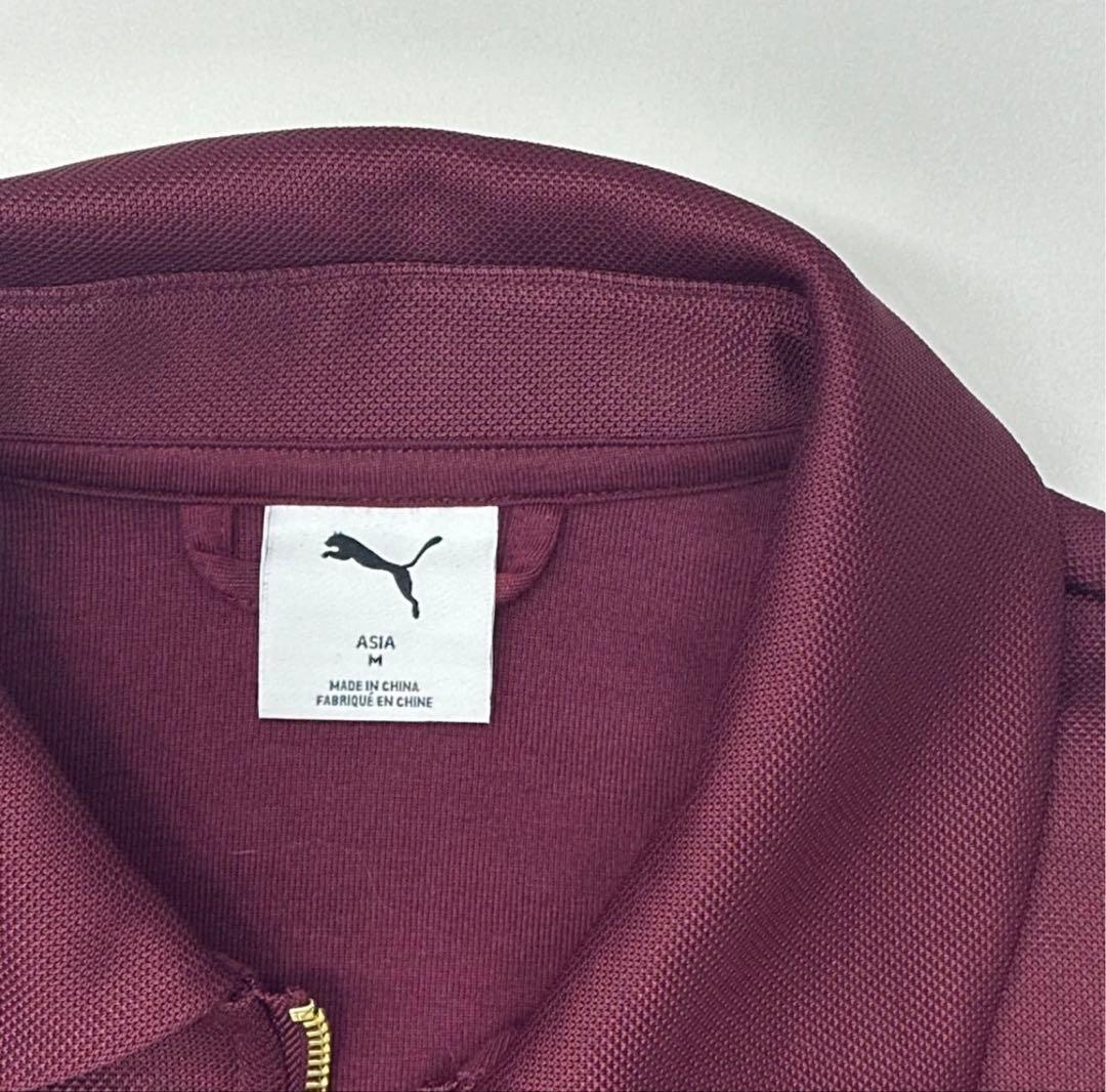 新品M PUMA プーマ ジャケット レディース ボルドー 633795-96