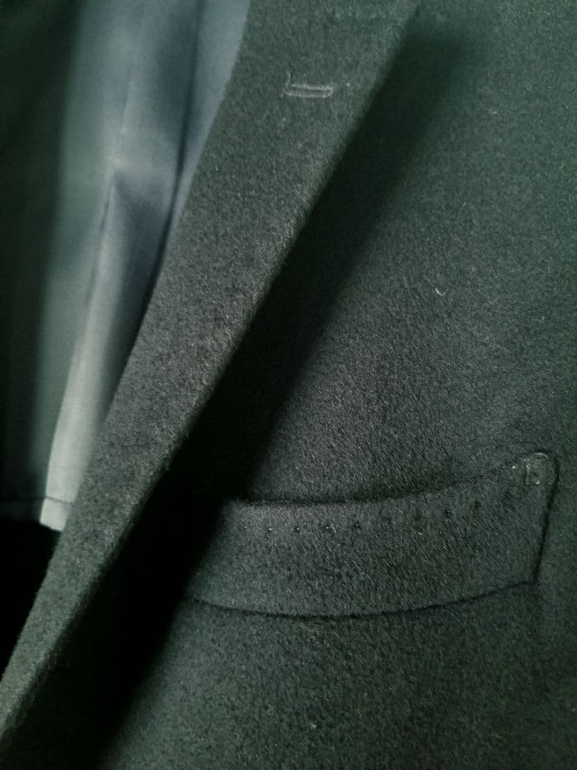 【美品】バーニーズニューヨーク カシミヤ チェスターコート