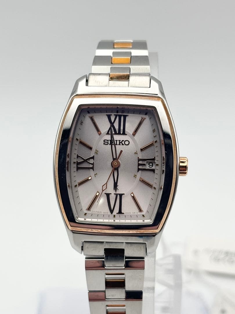 SEIKO LUKIA ルキア 1B22-0AZ0 電波ソーラー ※時刻ズレ