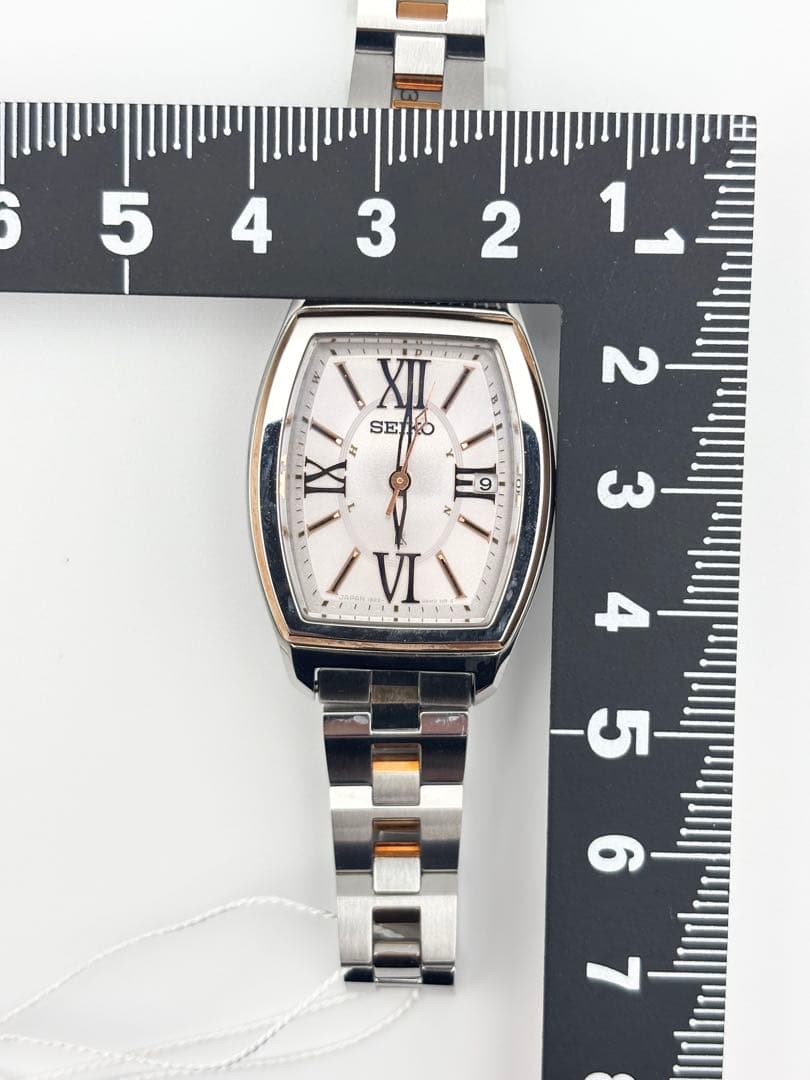 SEIKO LUKIA ルキア 1B22-0AZ0 電波ソーラー ※時刻ズレ