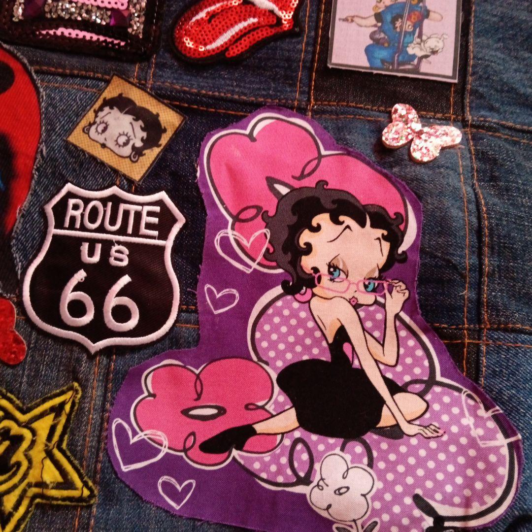 ベティ・ブープ デニムトートバッグ