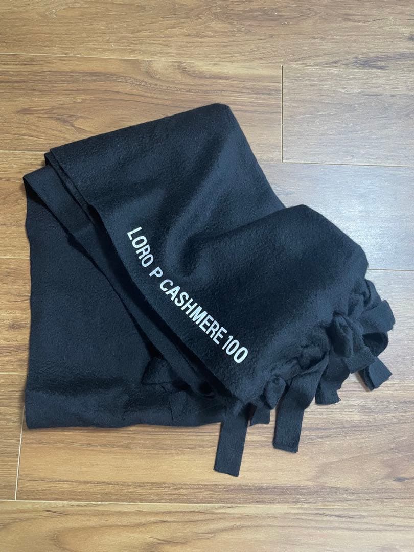 ロロピアーナ×藤原ヒロシ カシミヤ100%マフラー