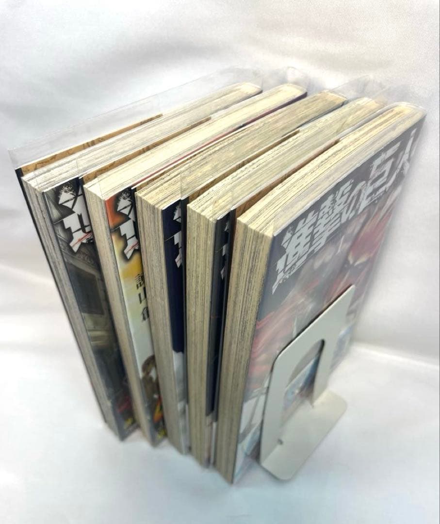 【全巻初版/帯・冊子付】進撃の巨人 1〜5巻セット