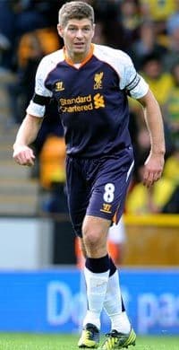 【クラブの魂】​リバプール 12-13 3rdユニ ジェラード