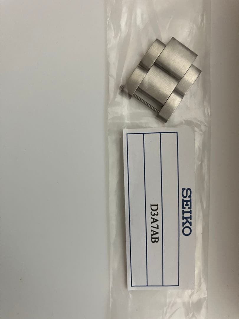 SEIKO アルピニスト　純正ステンレスベルト　D3A7AB