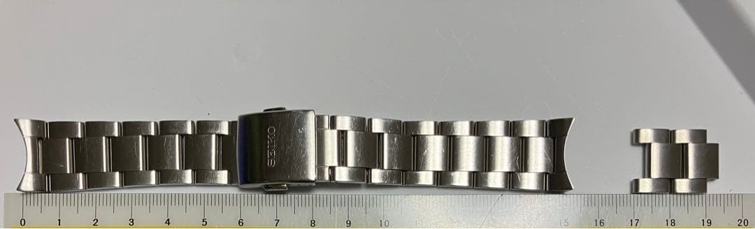 SEIKO アルピニスト　純正ステンレスベルト　D3A7AB