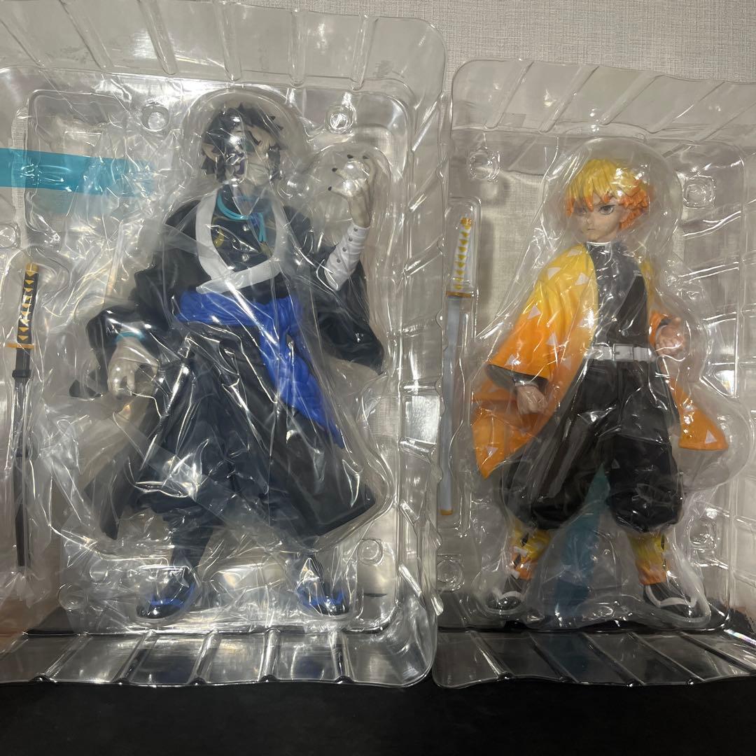 一番くじ 鬼滅の刃 雷の兄弟 A賞 我妻善逸 B賞 獪岳フィギュア