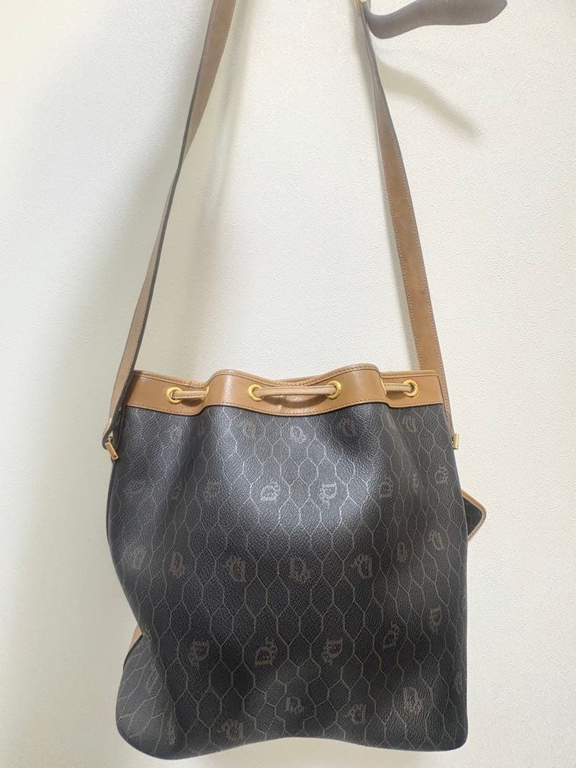 値下げChristian Dior ディオール　ブラウン ショルダーバッグ