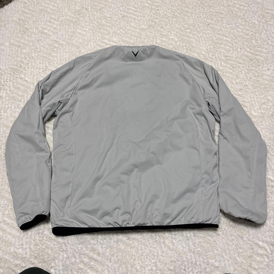 キャロウェイcallawayスニードジャックジャケットLリバーシブル黒灰ゴルフ