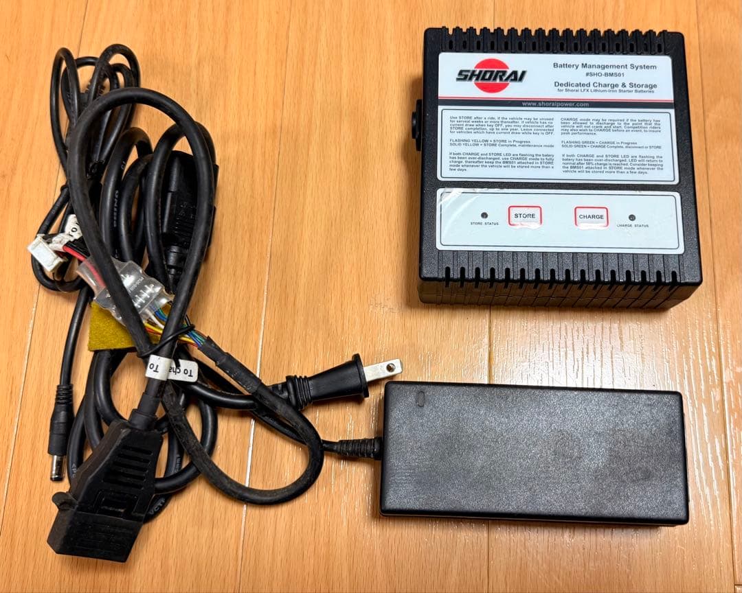 Shorai ショーライ　ショーライバッテリー　充電器