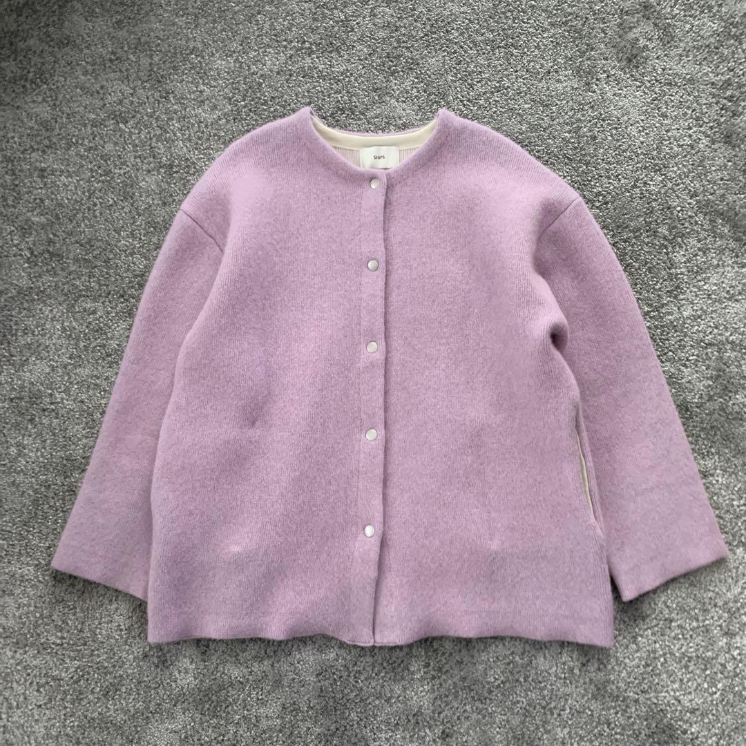 SHIPSシップス★ニットコート