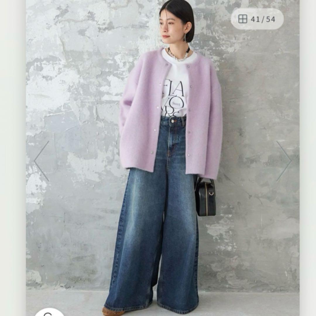 SHIPSシップス★ニットコート