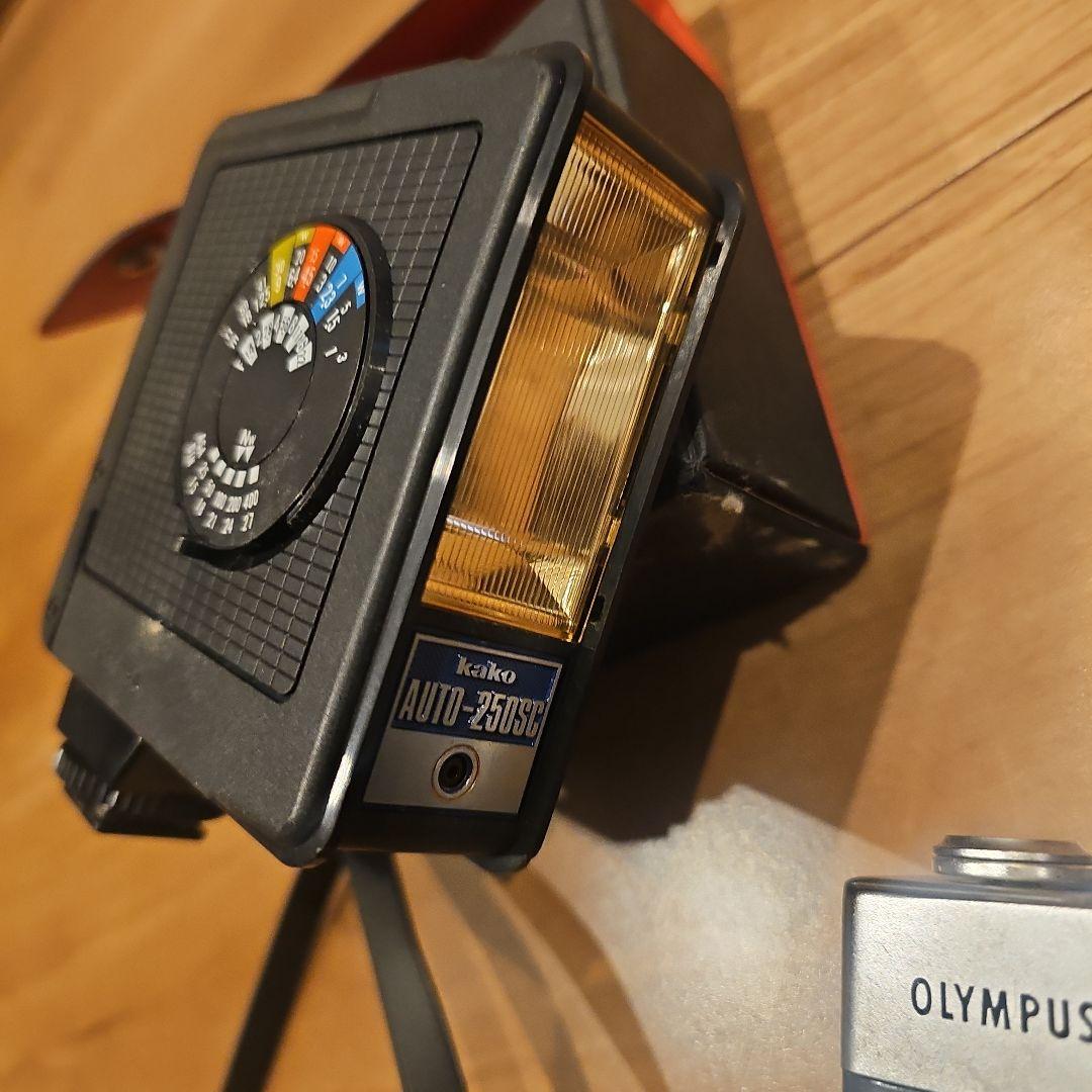 W*U様 OLYMPUS　35　SP　中古　美品　フラッシュ　セット
