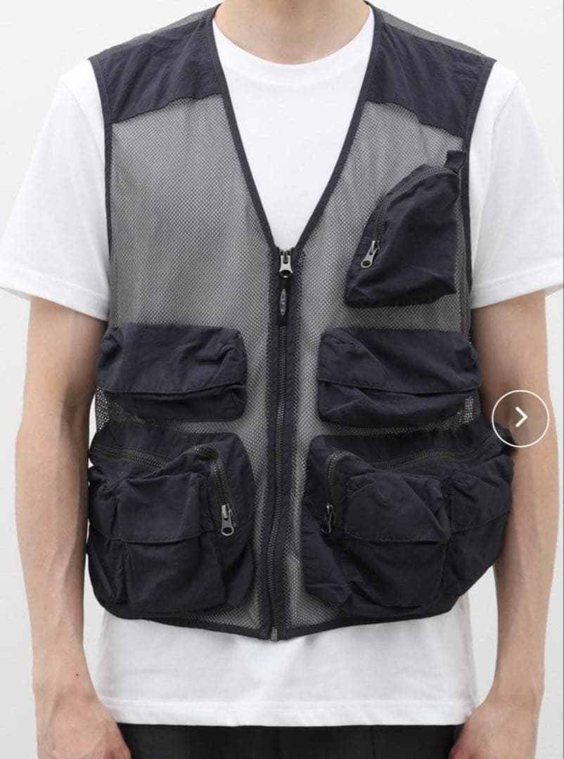 Boiler Room カーゴメッシュベスト