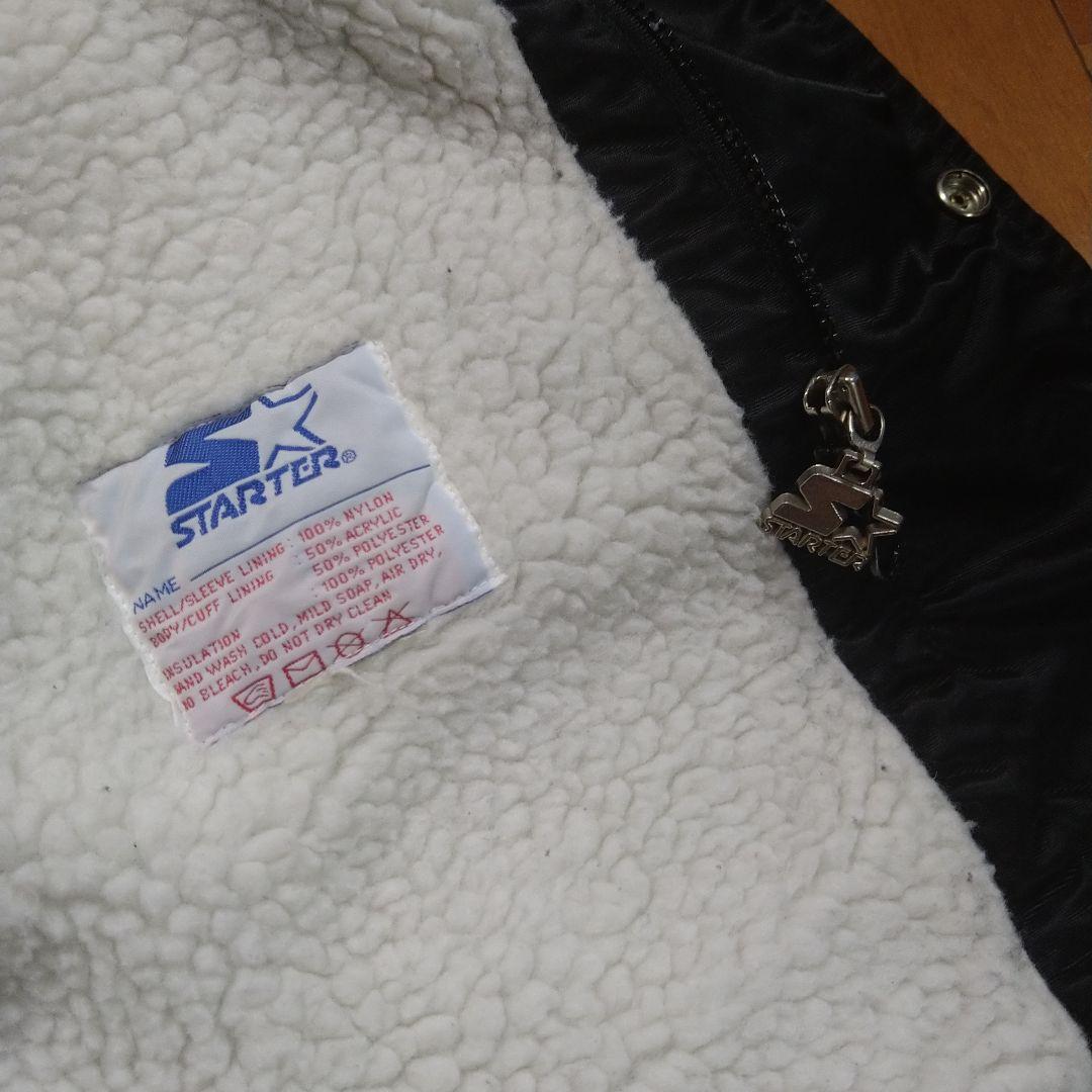 専用 STARTER×RAIDERS ロサンゼルス レイダース ボア ジャケット