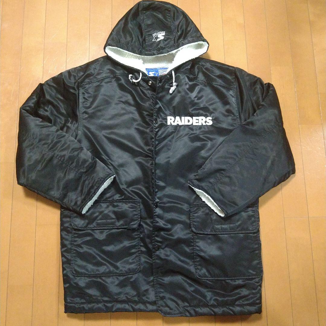 専用 STARTER×RAIDERS ロサンゼルス レイダース ボア ジャケット