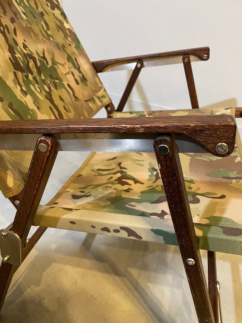 kimicamp クラッシックチェア カモ柄