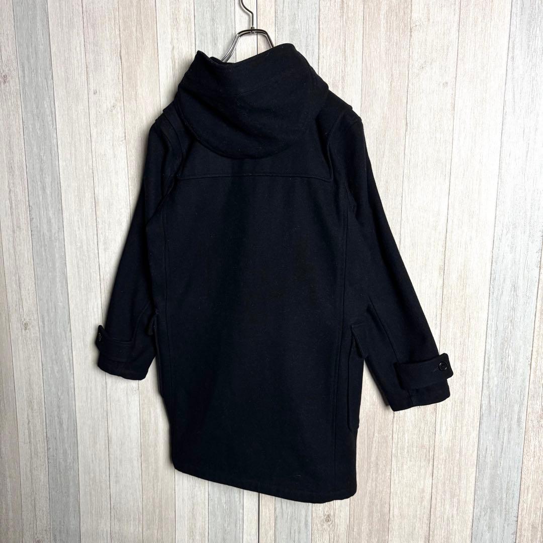 3571【人気・美品】マーガレットハウエル 肉厚 ウール ロング ダッフルコート