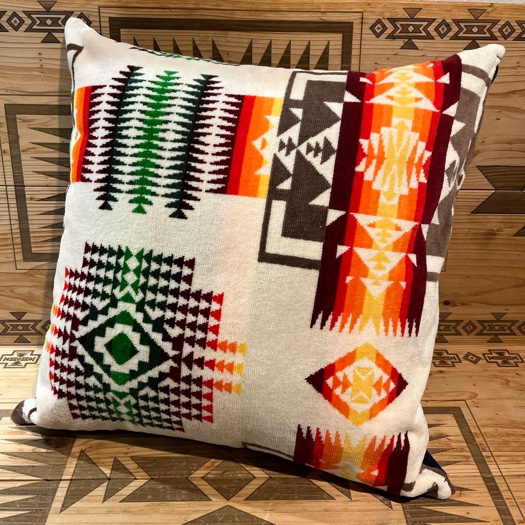 Leoページ ペンドルトン リメイク クッションカバー ティッシュカバー