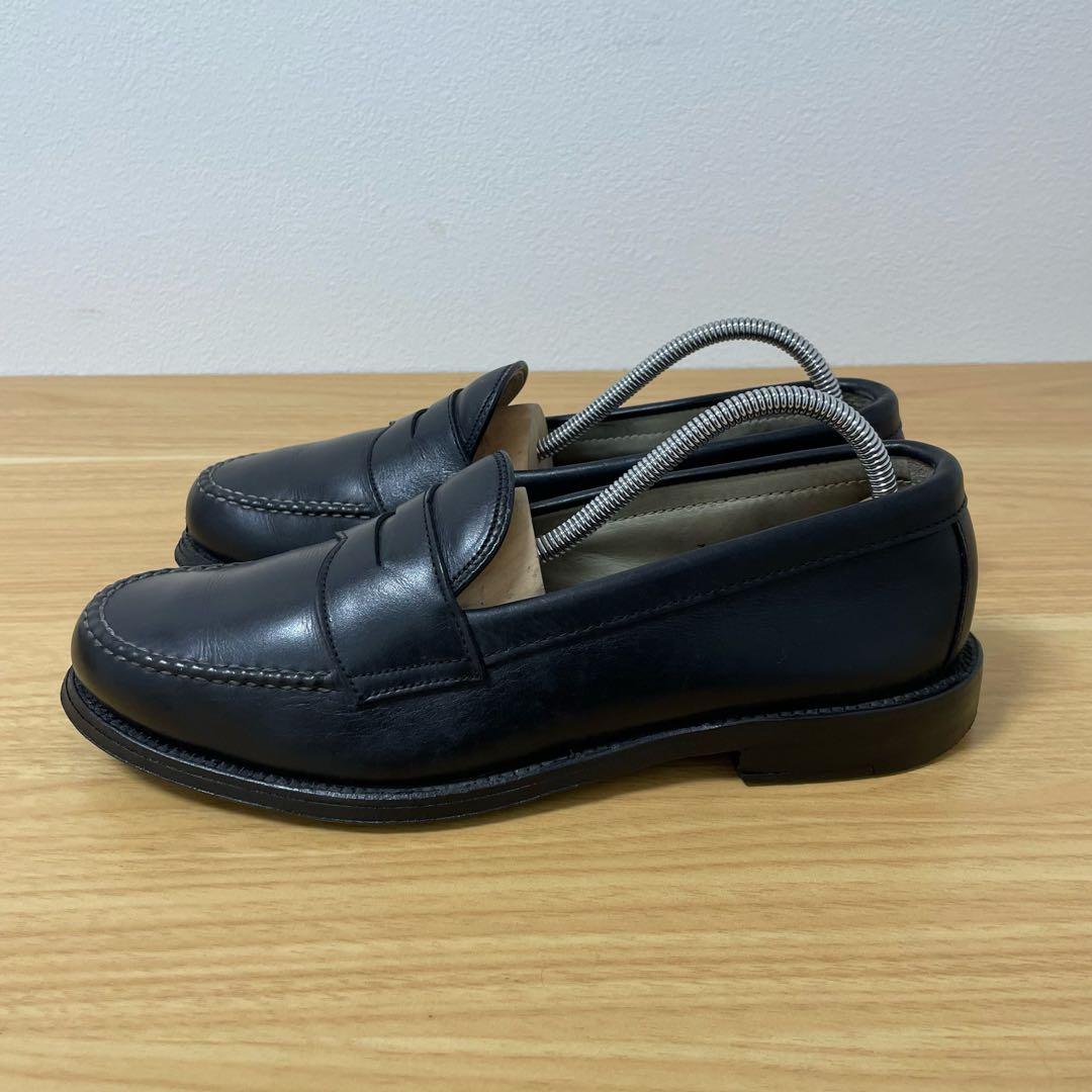 オールデン　ローファー　6725 レザー　ブラック　7