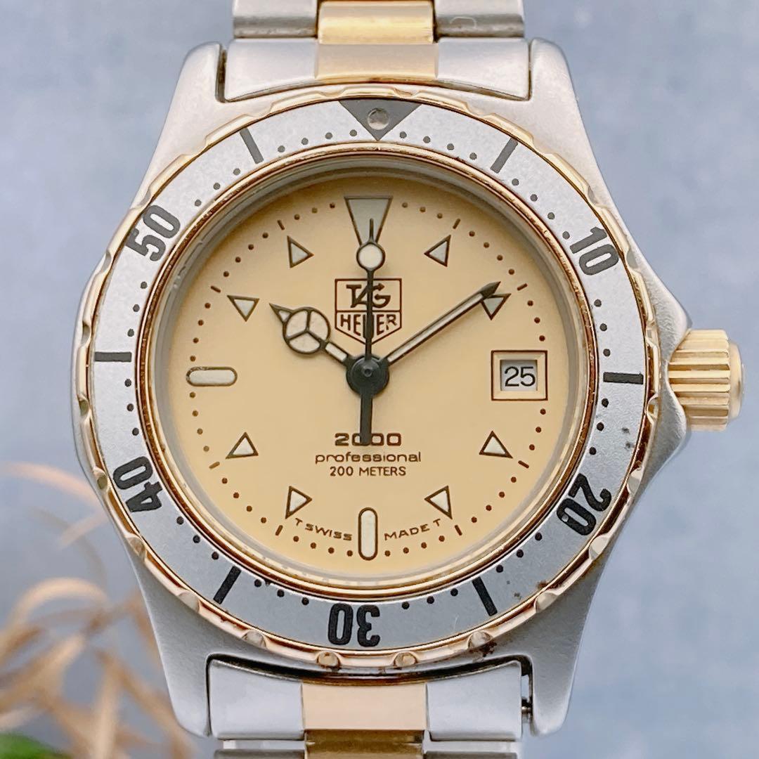 【稼動品】TAG HEUER プロフェッショナル 2000 腕時計　レディース