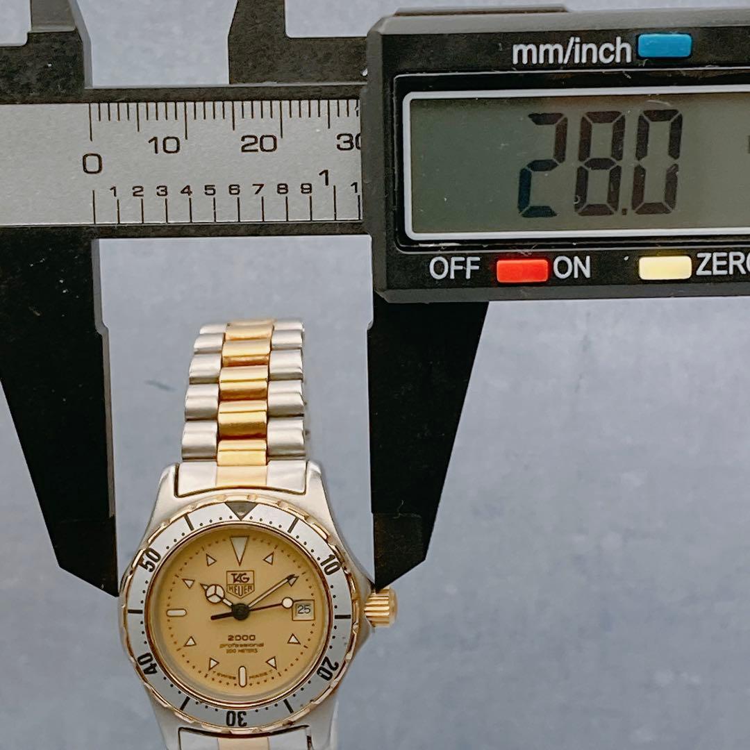 【稼動品】TAG HEUER プロフェッショナル 2000 腕時計　レディース