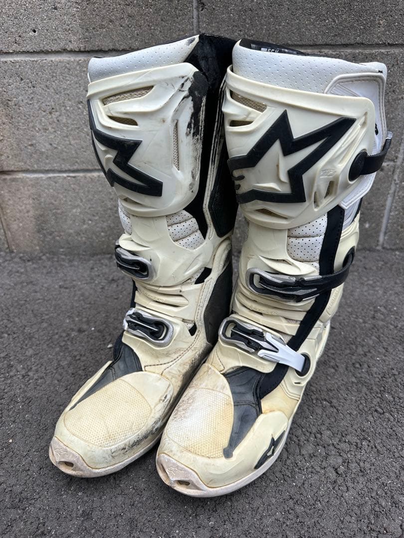 Alpinestars テック10オフロードブーツ ホワイト
