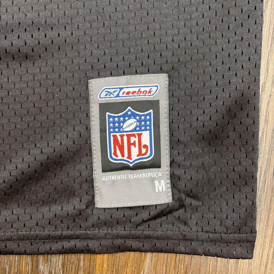 希少☆リーボック☆NFLレイダース☆チャールズ ウッドソン☆公式ゲームシャツ M