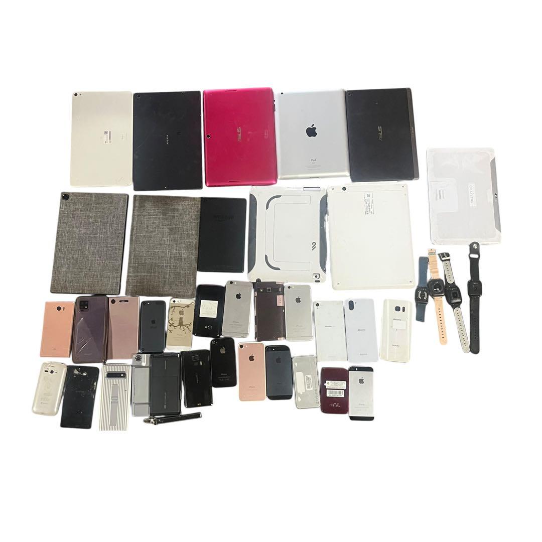 【メ1002-06】スマートフォン・タブレット•スマートウォッチまとめジャンク品